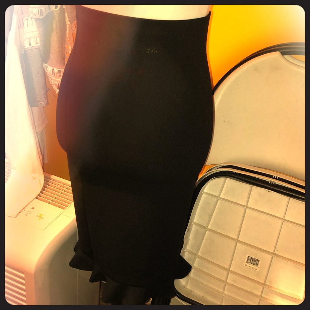 Black skirt